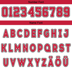 Benutzerdefinierte Weiß Rot Reversible Basketball Jersey Personalisierte Drucken Name Nummer Logo