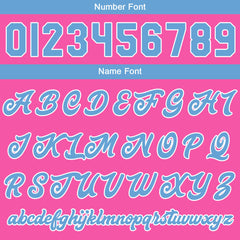 Benutzerdefinierte Verlauf Varsity-Jacke. Letterman-Jacke Dunkelgrün Rosa Hellblau