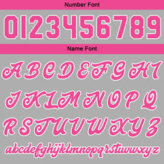 Benutzerdefinierte Rosa Varsity-Jacke. Letterman-Jacke für Männer, Frauen und Jugendliche