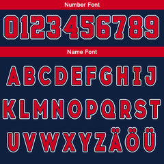 Benutzerdefinierte Marine Rot Reversible Basketball Jersey Personalisierte Drucken Name Nummer Logo