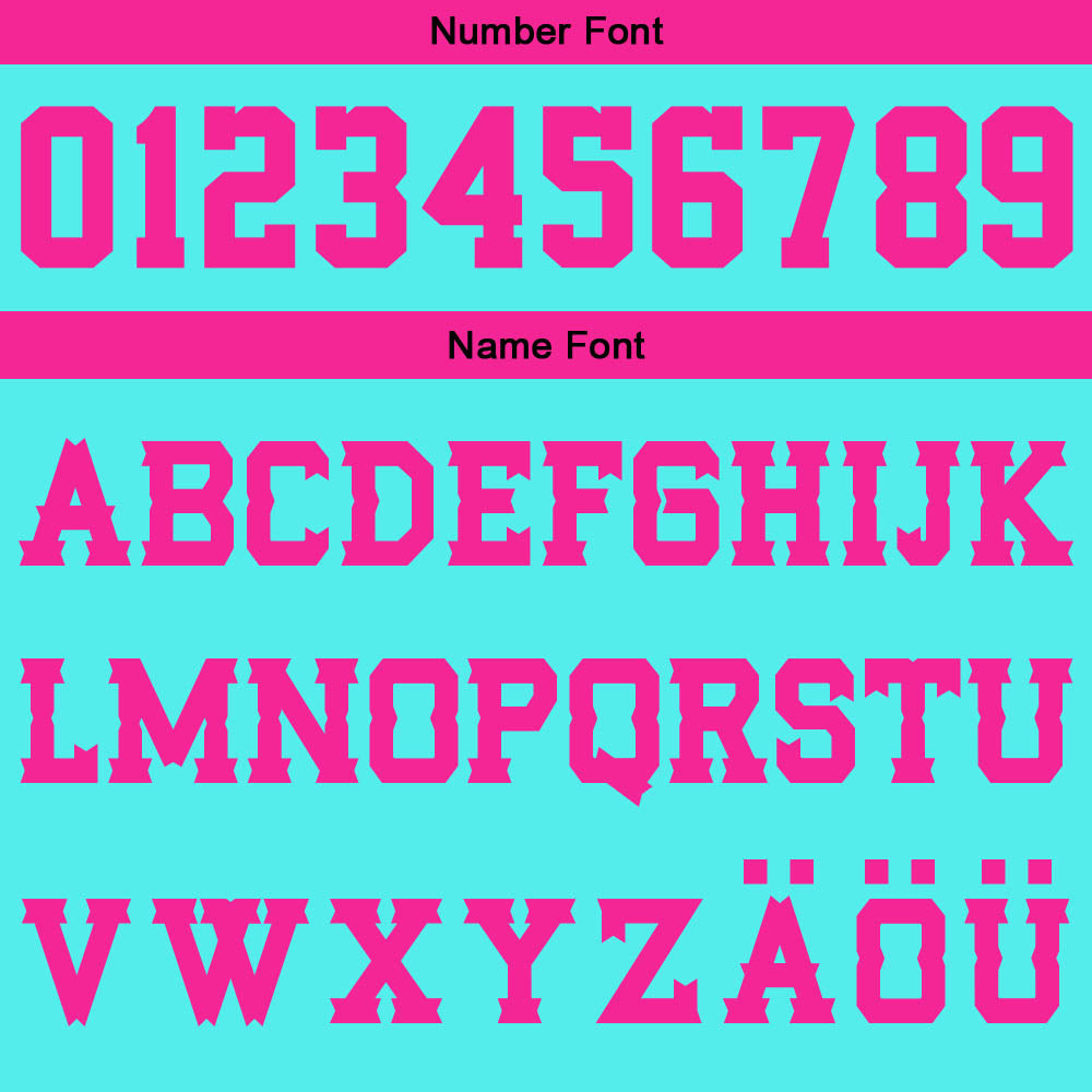 Benutzerdefinierter Petrol Pink Basketball Jersey Uniform Anzug gedruckt Ihr Logo Name Nummer