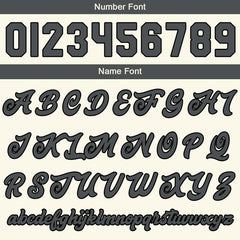 Maßgeschneiderte Creme Weiß Grau Letterman Varsity Jacket Individuelle Stickerei Druck nach Ihrem Wunsch