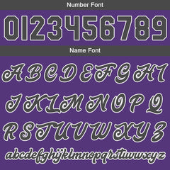 Benutzerdefinierte Verlauf Varsity-Jacke. Letterman-Jacke Lila Grau