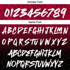 Benutzerdefinierte Reversible Basketball Jersey Personalisierte Print Name Nummer Logo Flaw-Rot&Schwarz