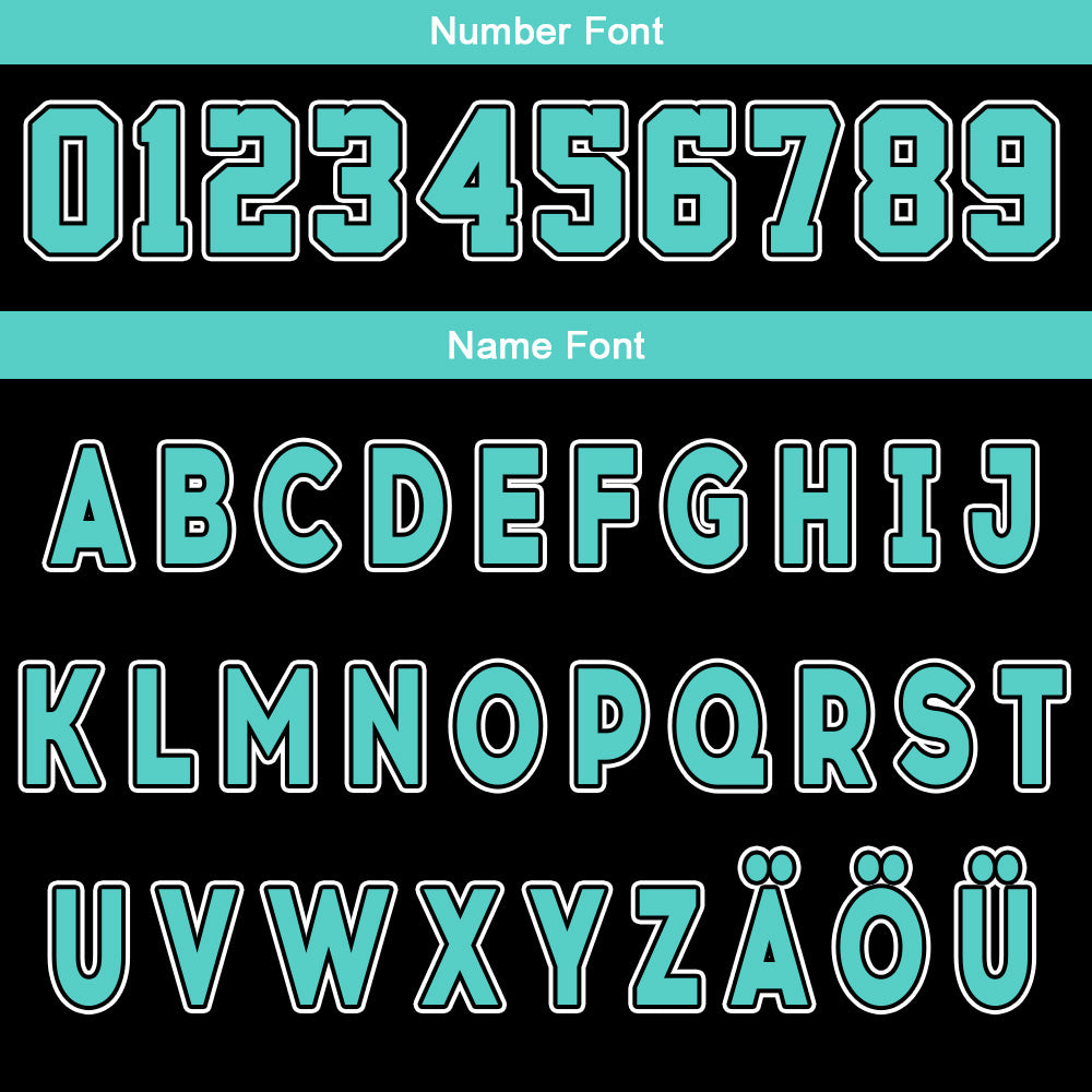 Benutzerdefinierte Schwarz Cyan Reversible Basketball Jersey Personalisierte Drucken Name Nummer Logo
