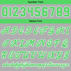 Benutzerdefinierte Green Varsity-Jacke. Letterman-Jacke für Männer, Frauen und Jugendliche