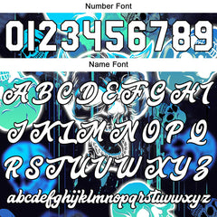 Benutzerdefinierte Blau Varsity-Jacke. Letterman-Jacke für Männer, Frauen und Jugendliche