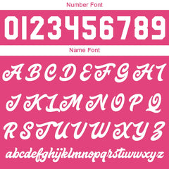 Maßgeschneiderte Rosa Weiß Letterman Varsity Jacket Individuelle Stickerei Druck nach Ihrem Wunsch