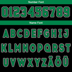 Benutzerdefinierte Schwarz Grün Reversible Basketball Jersey Personalisierte Drucken Name Nummer Logo