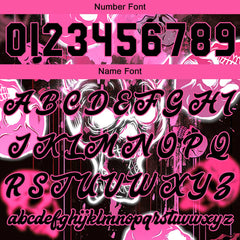 Benutzerdefinierte Rosa Varsity-Jacke. Letterman-Jacke für Männer, Frauen und Jugendliche