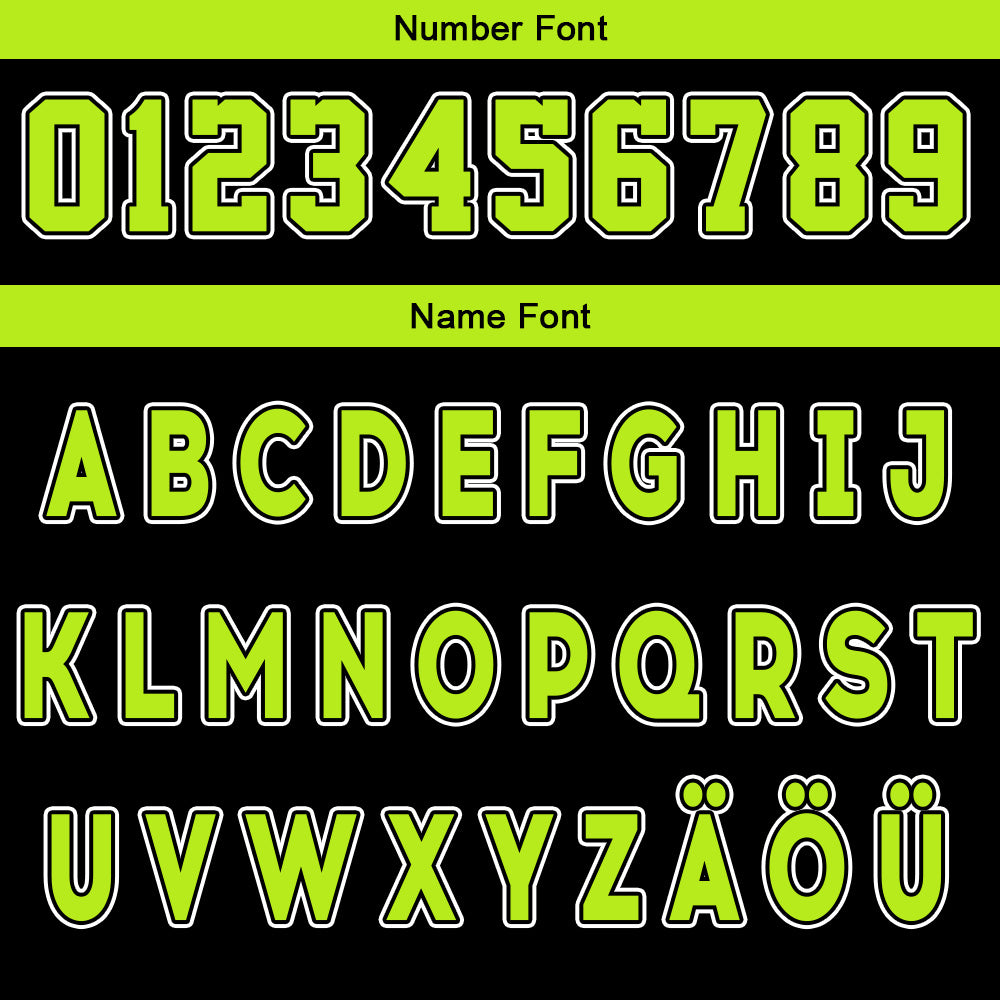 Benutzerdefinierte Schwarz Neon Grün Reversible Basketball Jersey Personalisierte Drucken Name Nummer Logo
