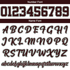 Benutzerdefinierte Varsity-Jacke. Letterman-Jacke für Männer, Frauen und Jugendliche Weiß Grün Braun