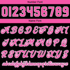 Benutzerdefinierte Verlauf Varsity-Jacke. Letterman-Jacke Pink