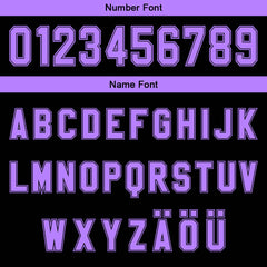 Benutzerdefinierter Schwarz Lila Farbverlauf Basketball Jersey Uniform Anzug gedruckt Ihr Logo Name Nummer