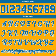 Benutzerdefinierte Varsity-Jacke. Letterman-Jacke für Männer, Frauen und Jugendliche Orange Blau