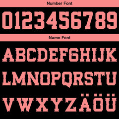 Benutzerdefinierter Schwarz Pink Basketball Jersey Uniform Anzug gedruckt Ihr Logo Name Nummer