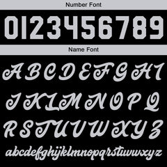 Benutzerdefinierte Verlauf Varsity-Jacke. Letterman-Jacke Grau Schwarz Creme