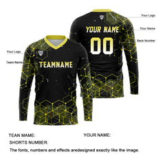 Kundenspezifisches Gelb Basketball Fußball Schießen langes T-Shirt für Erwachsene und Kinder