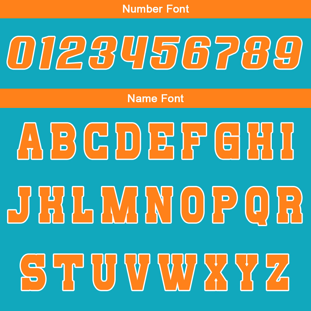 Benutzerdefinierte Cyan Orange Reversible Basketball Jersey Personalisierte Drucken Name Nummer Logo