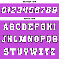Benutzerdefinierte Lila Weiß Reversible Basketball Jersey Personalisierte Drucken Name Nummer Logo