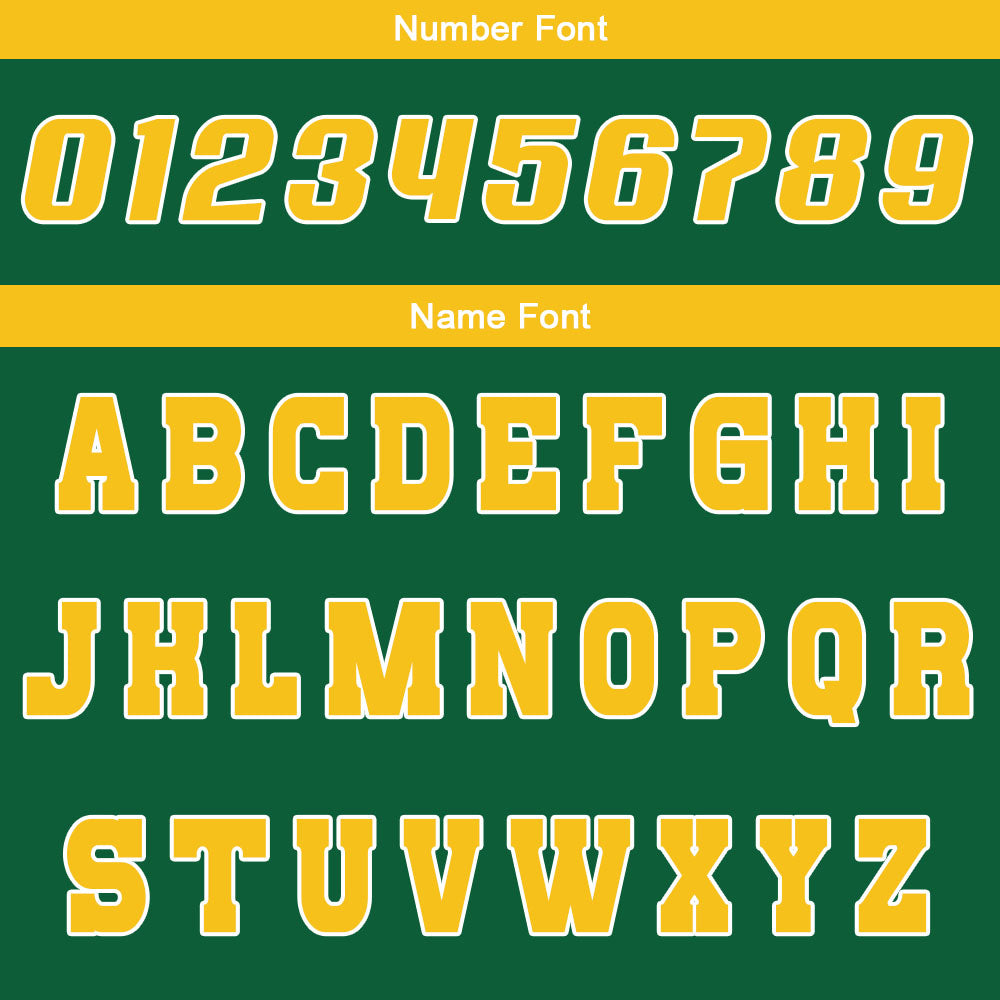 Benutzerdefinierte Grün Gelb Reversible Basketball Jersey Personalisierte Drucken Name Nummer Logo