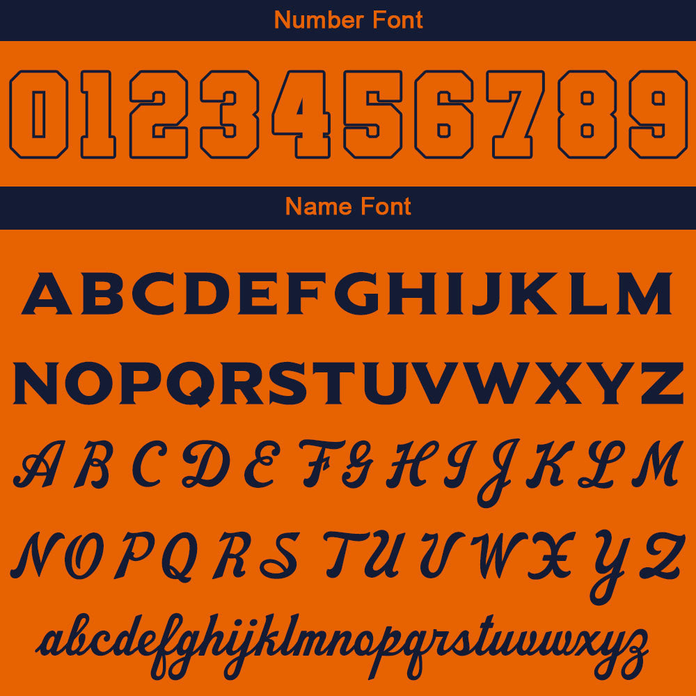 Benutzerdefiniert Marine Orange Hoodie Personalisiert Männer Pullover Hoodie Gedruckt Team Name Number Logo für Frauen