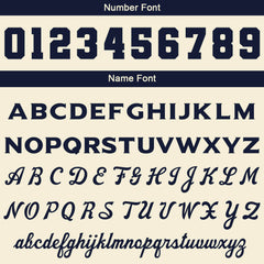 Benutzerdefinierte Varsity-Jacke. Letterman-Jacke für Männer, Frauen und Jugendliche Creme Marine