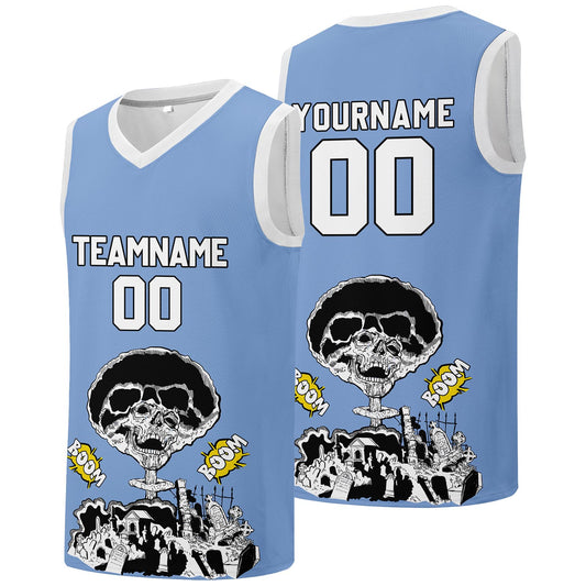 Individuelle Basketball-Jersey für Männer und Frauen. Gestickter und gedruckter Name, Nummer und Logo