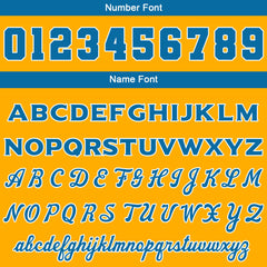 Benutzerdefinierte Varsity-Jacke. Letterman-Jacke für Männer, Frauen und Jugendliche Orange Blau