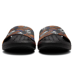 Kundenspezifische Basketball Hausschuhe mit zusätzlichen Mustern, Name Nummer Logo