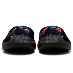 Kundenspezifische Basketball Hausschuhe mit zusätzlichen Mustern, Name Nummer Logo