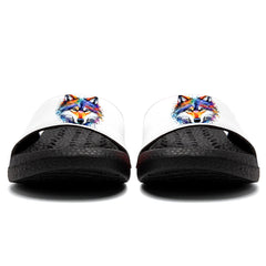 Kundenspezifische Basketball Hausschuhe mit zusätzlichen Mustern, Name Nummer Logo