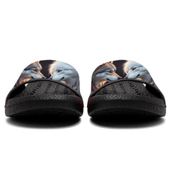 Kundenspezifische Basketball Hausschuhe mit zusätzlichen Mustern, Name Nummer Logo