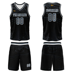 Benutzerdefinierter Azure Basketball Jersey Uniform Anzug gedruckt Ihr Logo Name Nummer