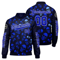 Maßgeschneiderte Königliche Letterman Varsity Jacket Individuelle Stickerei Druck nach Ihrem Wunsch