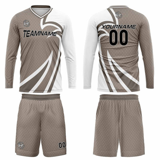 Kundenspezifisches Mondgrau Basketball Fußball Schießen langes T-Shirt für Erwachsene und Kinder