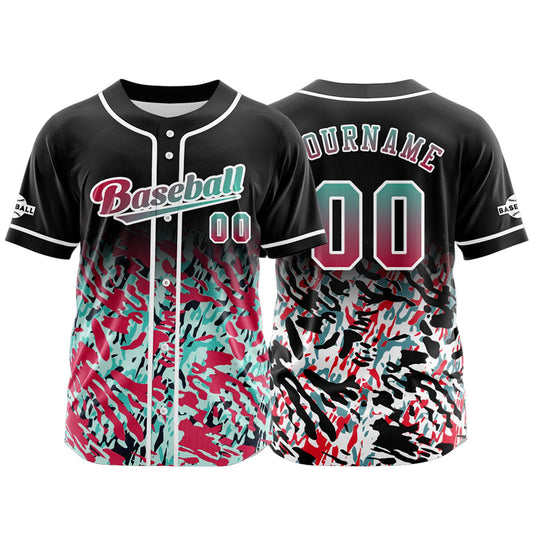 Benutzerdefiniert Schwarz Rot Baseball Uniformen Drucken für Jungs Mädchen und Kinder Machen Ihr Team Mehr Vielfältig