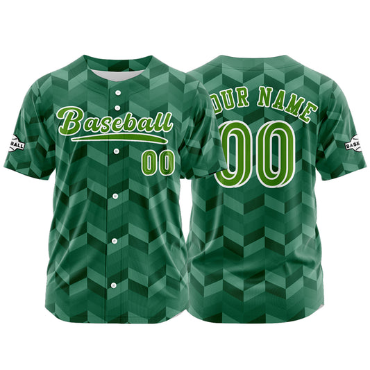 Benutzerdefiniert Grün Baseball Uniformen Drucken für Jungs Mädchen und Kinder Machen Ihr Team Mehr Vielfältig