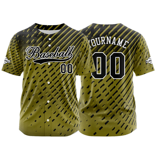 Benutzerdefiniert Grün Schwarz Baseball Uniformen Drucken für Jungs Mädchen und Kinder Machen Ihr Team Mehr Vielfältig