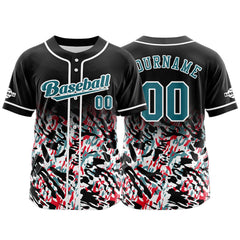 Benutzerdefiniert Schwarz Baseball Uniformen Drucken für Jungs Mädchen und Kinder Machen Ihr Team Mehr Vielfältig