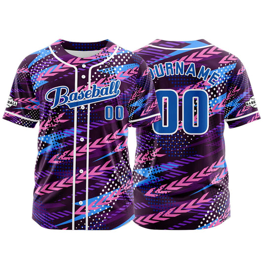 Benutzerdefiniert Lila Baseball Uniformen Drucken für Jungs Mädchen und Kinder Machen Ihr Team Mehr Vielfältig