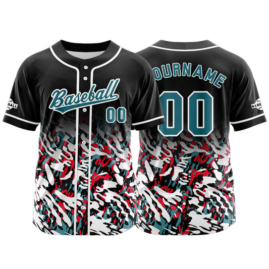 Benutzerdefiniert Schwarz Baseball Uniformen Drucken für Jungs Mädchen und Kinder Machen Ihr Team Mehr Vielfältig