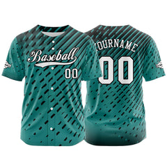 Benutzerdefiniert Teal Baseball Uniformen Drucken für Jungs Mädchen und Kinder Machen Ihr Team Mehr Vielfältig
