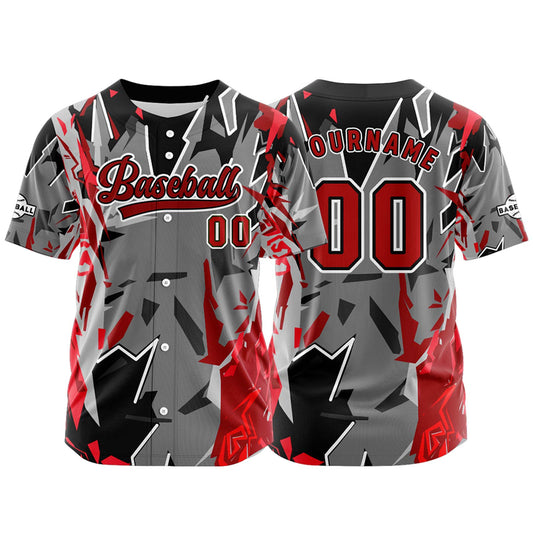 Benutzerdefiniert Grau Baseball Uniformen Drucken für Jungs Mädchen und Kinder Machen Ihr Team Mehr Vielfältig