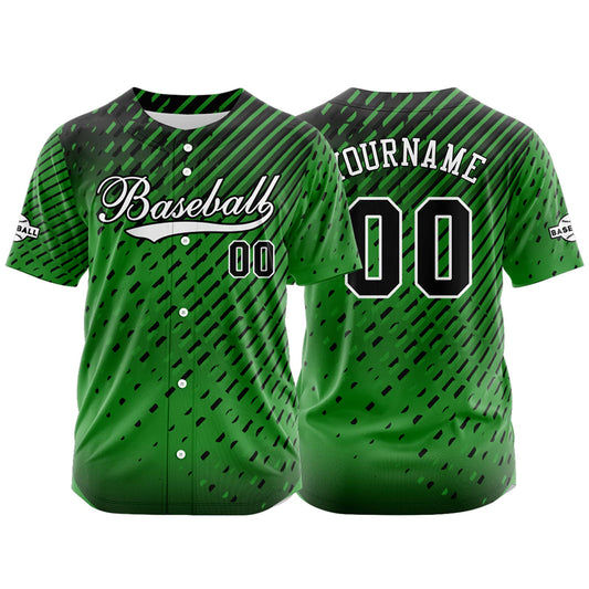 Benutzerdefiniert Grün Baseball Uniformen Drucken für Jungs Mädchen und Kinder Machen Ihr Team Mehr Vielfältig