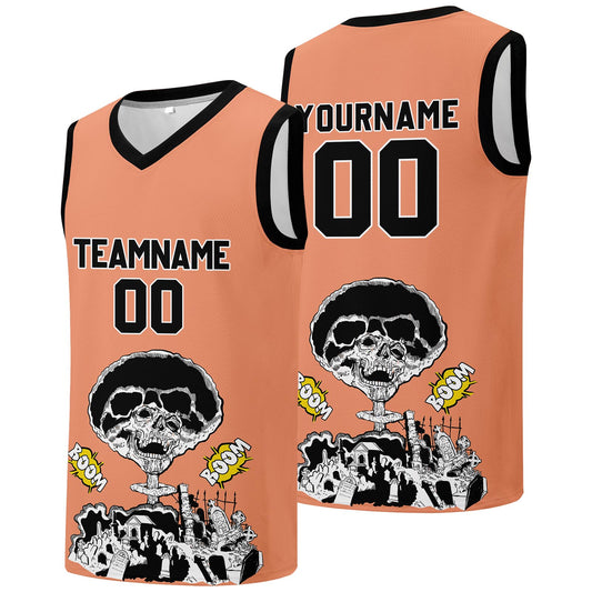 Individuelle Basketball-Jersey für Männer und Frauen. Gestickter und gedruckter Name, Nummer und Logo