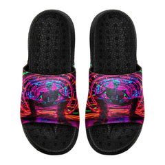 Kundenspezifische Basketball Hausschuhe mit zusätzlichen Mustern, Name Nummer Logo