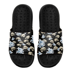 Kundenspezifische Basketball Hausschuhe mit zusätzlichen Mustern, Name Nummer Logo