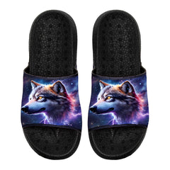 Kundenspezifische Basketball Hausschuhe mit zusätzlichen Mustern, Name Nummer Logo