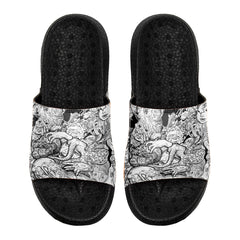 Kundenspezifische Basketball Hausschuhe mit zusätzlichen Mustern, Name Nummer Logo